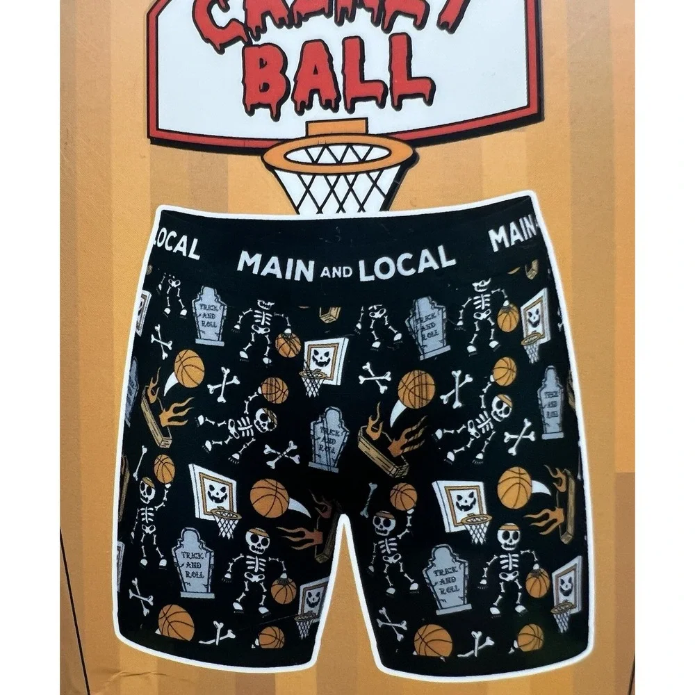 Mens Large 36-38 Casket‎ Ball Boxer Briefs One Pair New In Box
